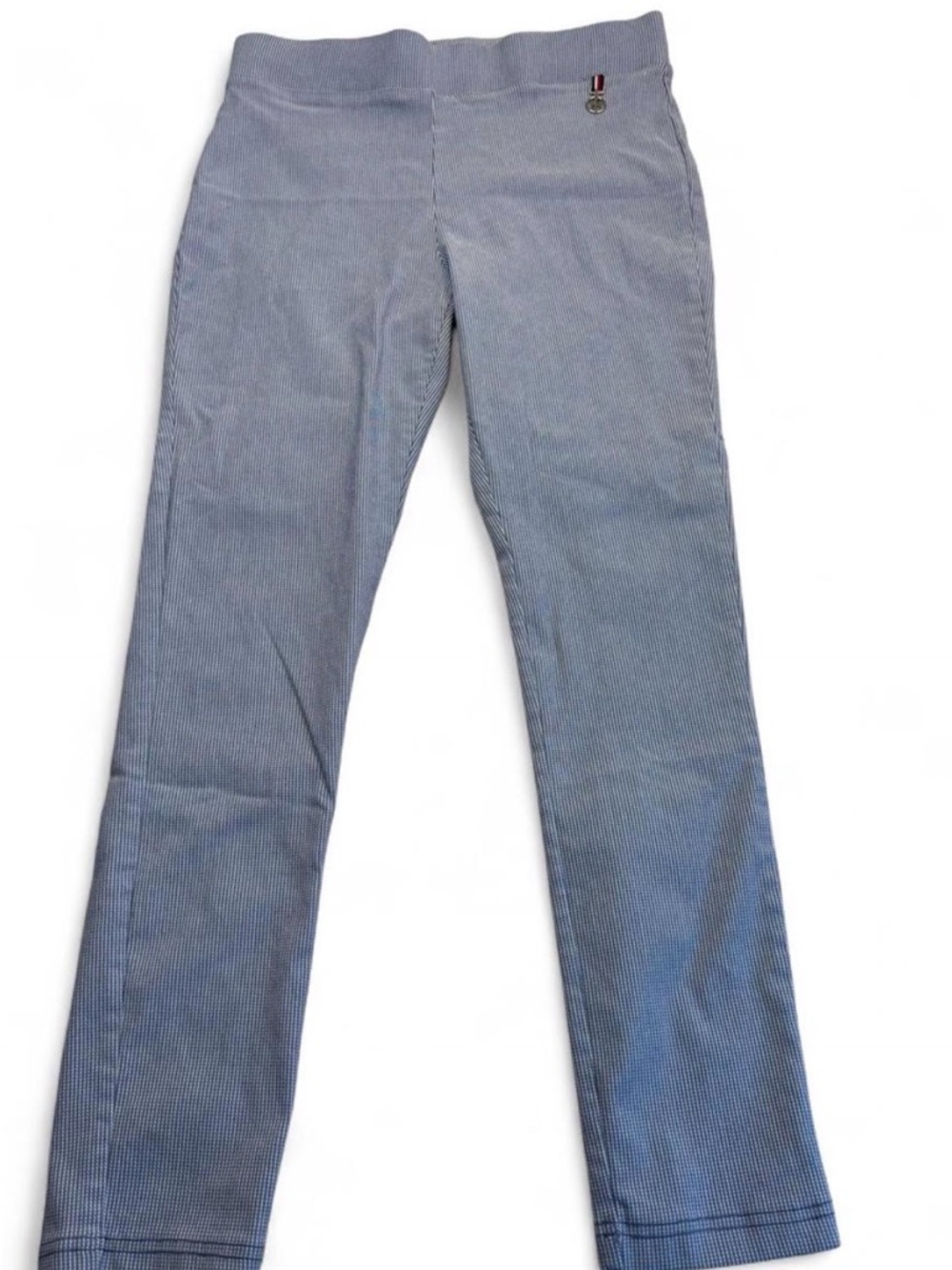 Tommy Hilfiger Navy and White Pinstripe Pants